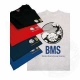 BMS T-Shirt aus reiner Baumwolle
