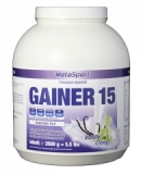 MetaSport Weight Gainer 15%, 2500 g Dose