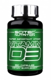 Scitec Nutrition Vitamin D3, 250 Kapseln Dose