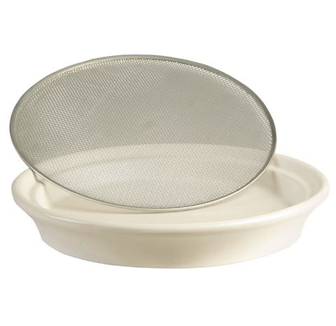 Eschenfelder Kressesieb Keramikschale 21,5 cm
