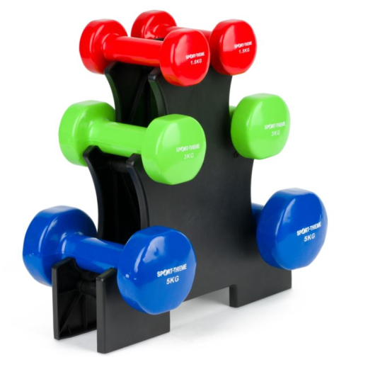 Vinyl-Fausthantel-Set für das Fitness- und Krafttraining