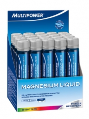 Multipower Magnesium Liquid, 20 Fläschchen á 25 ml